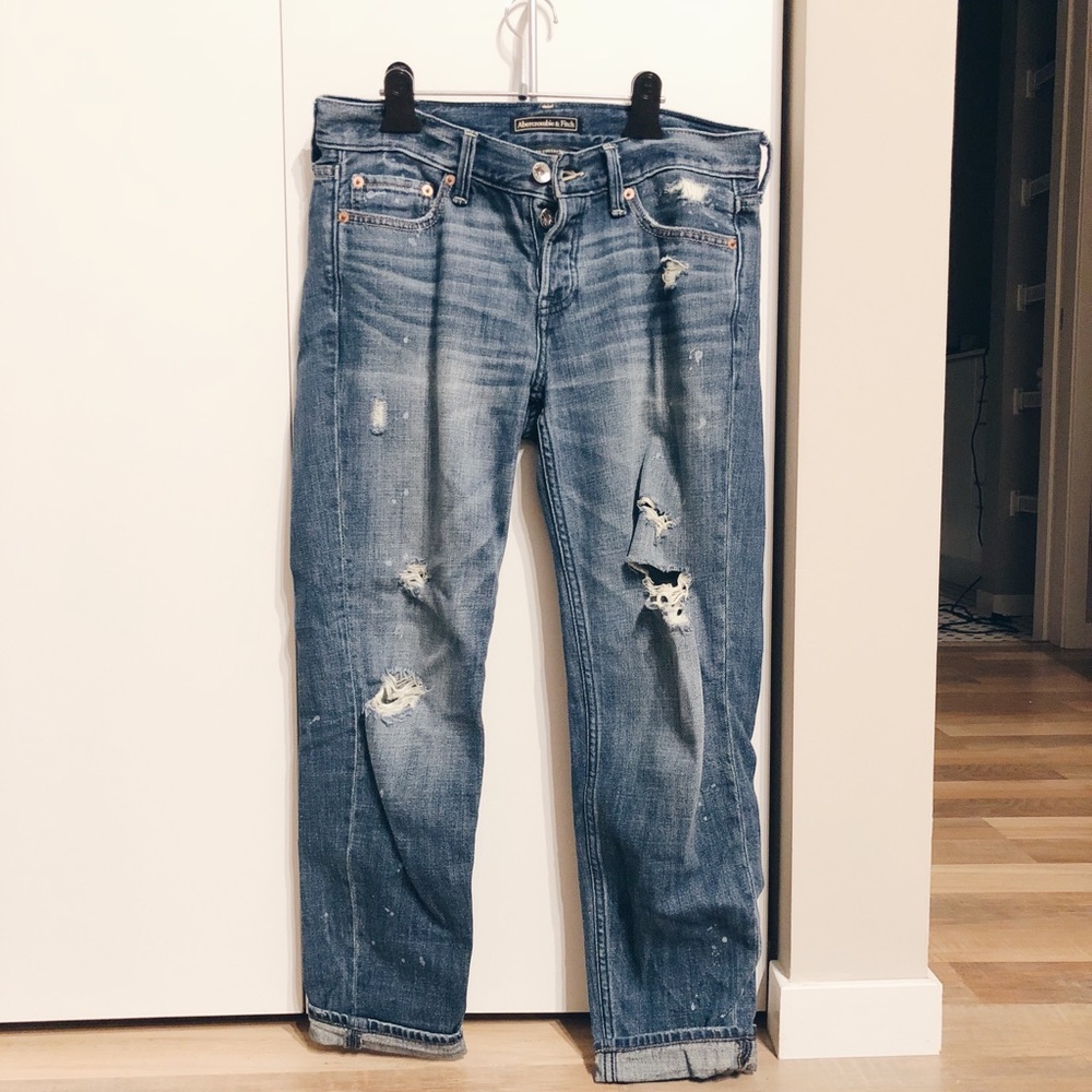Boyfriend Jeans Abercrombie & Fitch Size 26